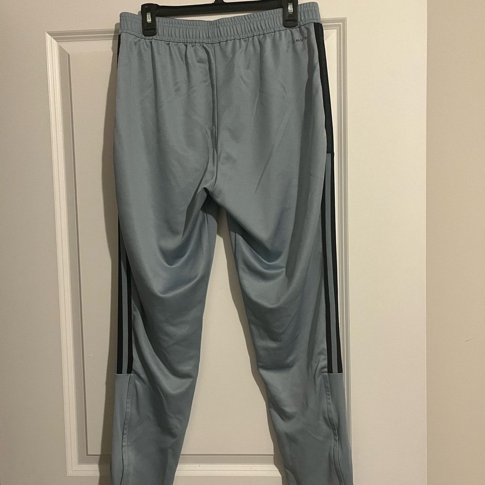Adidas Magic Gray Blue Sweatpants Relaxed Fit Joggers - Picture 2 of 6